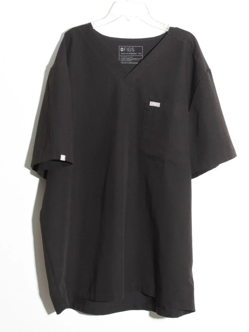 FIGS Men’s Set Cairo Straight-Leg Scrub Pant Black Technical Collection XL / XXL